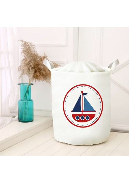 Dijital Baskılı Çok Amaçlı Tekli Sepet Seti, Şık ve Kullanışlı Ev Depolama Ürünü