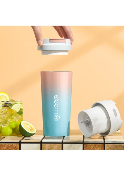 NU90 2‑in‑1 Kablosuz Taşınabilir Şarjlı Kişisel Smothie Blender & Termos 300 ml modelleri