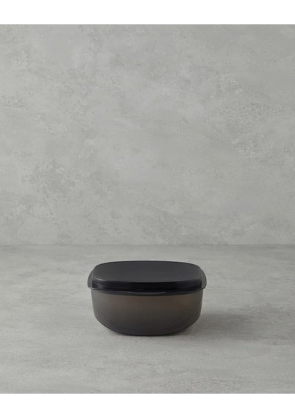 Siyah Morgan Plastik Alıcı Depozitolu 16X16 Cm, Dayanıklı ve Şık Tasarım