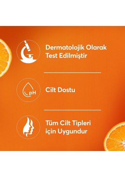 Since 1930 Vitamin C Parlaklık Veren Portakal Özlü Yüz Temizleyici 100 ml, Tüm Ciltler, Paraben / Sls / Sles İçermez