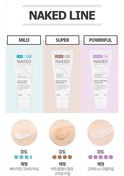 A'pıeu Elmas Tozu İçeren Arındırıcı Peeling Jel 100 ml A'pıeu Naked Peeling Gel (Crystal) fiyatları