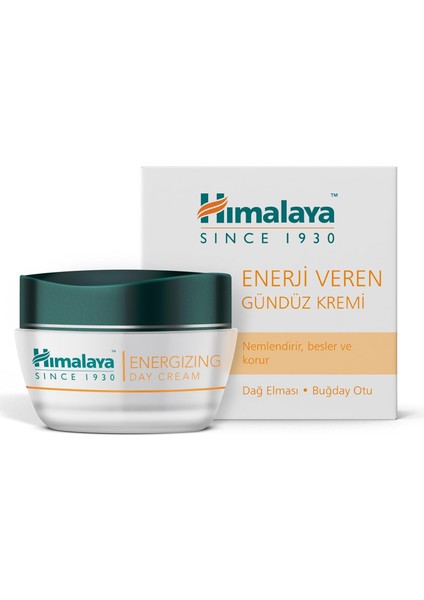 Since 1930 Enerji Veren Gündüz Kremi, Yüz Kremi, Cınnabloc, Uv Koruma, Hipoalejenik, Normal / kuru Ciltler, 50 ml