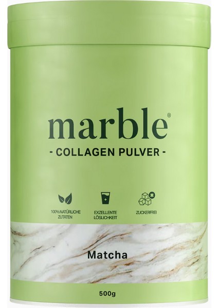 Matchalı Weidehaltung Kollagen Tozu Anti-Aging Etkili Premium Destek