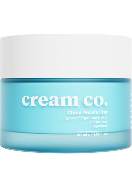 Cloud Moisturizer, Hassas Ciltler Için Nemlendirici Yüz Kremi, 50 ml