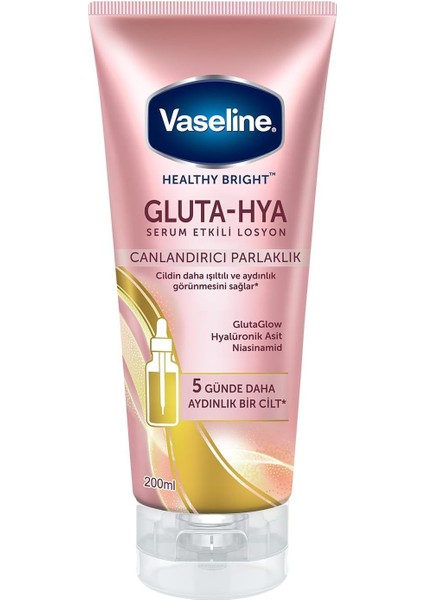 Gluta Hya Serum Etkili Losyon Canlandırıcı Parlaklık 200 ml fiyatları