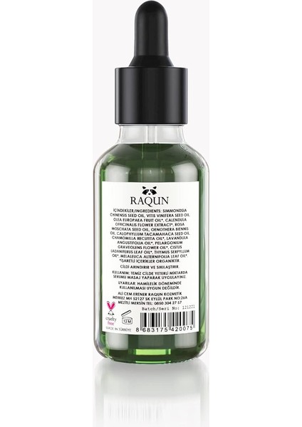 Arındırıcı Serum 30ML%100 Doğal & Organik Içerik fiyatları