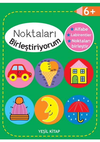 Noktaları Birleştiriyorum - Yeşil +6 Yaş