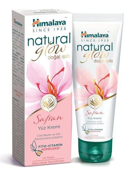 Since 1930 Natural Glow Doğal Işıltı Yüz Kremi 50 Gr, Safran, Niacinamide, Fito-Vitamin Kompleksi