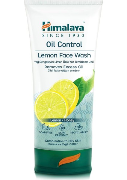 Since 1930 Yağ Dengeleyici Yüz Temizleme Jeli, Bal, Limon Özü, Parabensiz, Karma ve Yağlı Ciltler, 150 ml