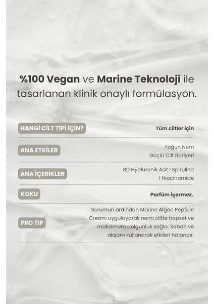 Matsu Marine Algae Hyaluronic Serum, 30 ml fırsatları