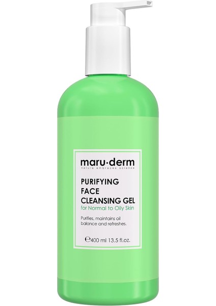 Maruderm Karma ve Yağlı Ciltlere Özel Yüz Yıkama Jeli 400ML