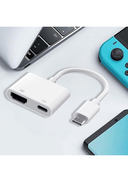 Type-C To Type-C PD100W + HDMI 4K@30Hz 2in1 Adaptör modelleri