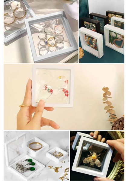 Şeffaf Takı ve Hatıra Koleksiyonu Sergi Standı 11 Cm, Çok Renkli fiyatları