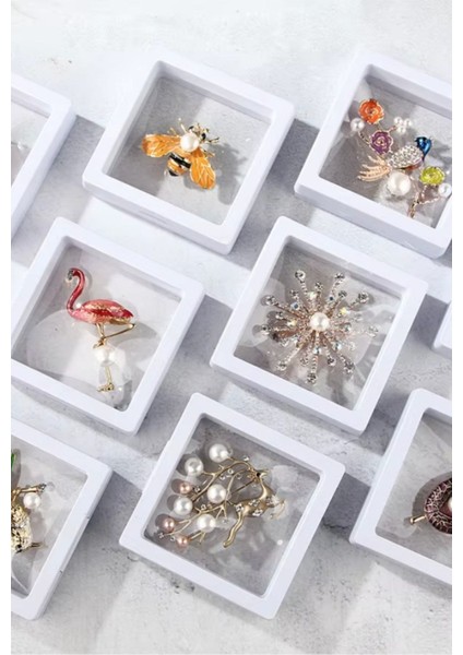 Şeffaf Takı ve Hatıra Koleksiyonu Sergi Standı 11 Cm, Çok Renkli modelleri