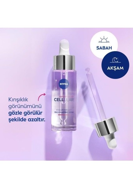 Nıvea Cellular Expert Filler Dolgunlaştırıcı Cilt Serumu 30ML, Yoğun Nemlendirici, Saf Hyaluronik Asit modelleri