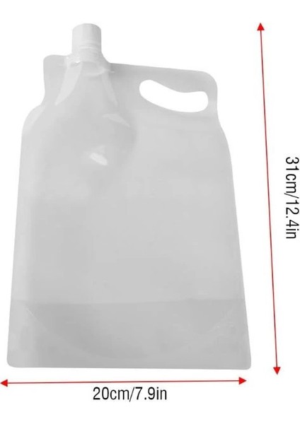 Plastik Kapaklı Su Torbası 1 Litre modelleri