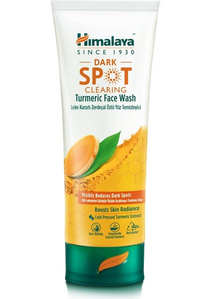 Since 1930 Dark Spot Clearing Leke Karşıtı Zerdeçal Özlü Yüz Temizleyici 100 ml