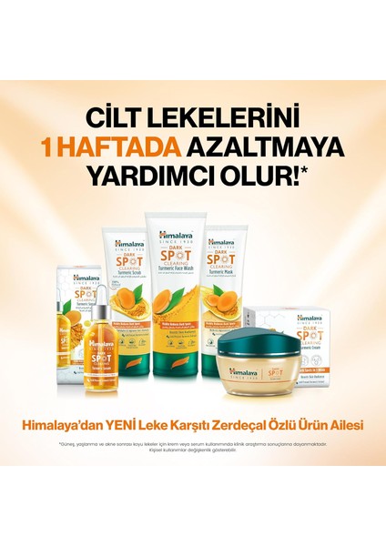Since 1930 Dark Spot Clearing Leke Karşıtı Zerdeçal Özlü Yüz Temizleyici 100 ml