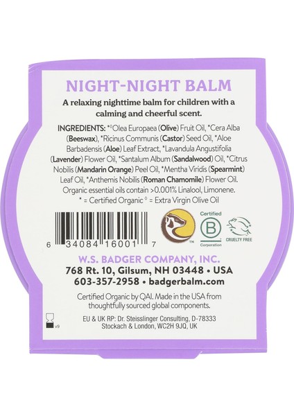 Gece Kremi (Night-Night Balm) 56 gr fiyatları