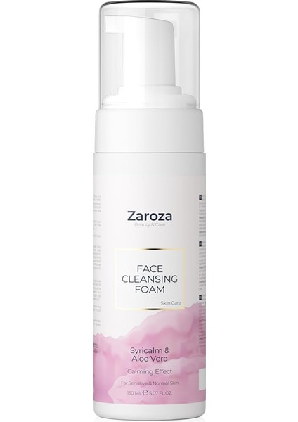 Syricalm & Niacinamide Yüz Temizleme Köpüğü Normal ve Hassas Ciltler İçin 150 ml