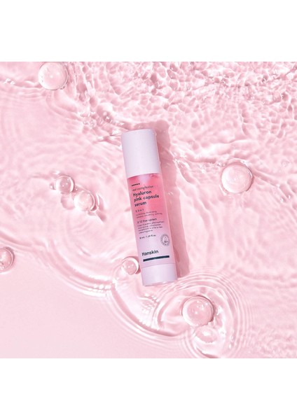 Hyaluron Pink Capsule Serum-Pembe Yağ Kapsüllü Serum-(Nemlendirir,pürüzsüzleştirir) [50 ml ]