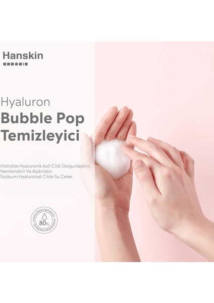 Hyaluron Bubble Pop Cleanser- Hyaluronik Asit Bazlı Yüz Yıkama Köpüğü [150 ml ] modelleri