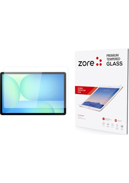 Samsung Galaxy Tab S10 Uyumlu Fe Plus Zore Tablet Temperli Cam Ekran Koruyucu