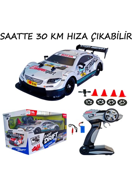 Uzaktan Kumandalı Full Fonksiyon 30 Km/h Hız Yapabilen Şarjlı Farları Yanabilen Oyuncak Araba