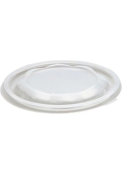 Plastik Yuvarlak Kase 750 cc Yemek Kabı Şeffaf Kapaklı Mikrodalga Uyumlu 25 Adet modelleri
