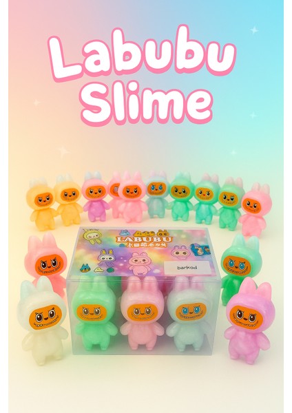 Labubu Hazır Slime Ele Yapışmaz Hazır 1 Adet Labubu Slaym Renkli, Yapışmaz, Eğlenceli Slime Oyunu indirimleri