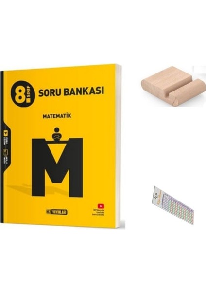 Hız 8. Sınıf Matematik Soru Bankası Lgs 2026 + Telefon Tutucu + Çözüm Ayracı