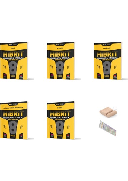 Hız 8. Sınıf Türkçe Matematik Fen Inkılap Ingilizce Hibrit Soru Bankası Lgs 2026 +Telefon Tutucu