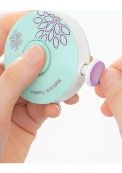 Bebek, Çocuk, Yetişkin Manikür Seti Dönerli Pilli Tırnak Kesme Törpüleme Makinası fiyatları