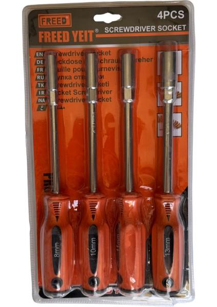 4 Parça Lokma Uçlu Tornavida Seti