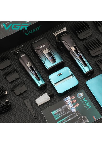 Vgr Voyager V-694 Profesyonel Şarjlı Traş Makinesi Seti - 3'ü 1 Arada Kuaför Seti fiyatları