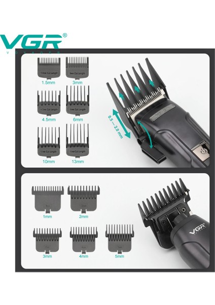Vgr Voyager V-694 Profesyonel Şarjlı Traş Makinesi Seti - 3'ü 1 Arada Kuaför Seti fırsatları