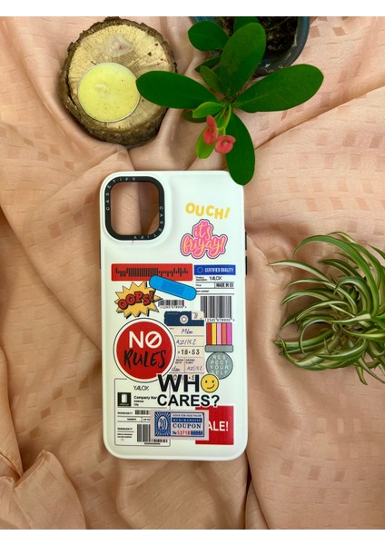 iPhone 11 Pro Max Uyumlu – Kabartma Baskılı, Farklı Detaylara Sahip Şık Kılıf