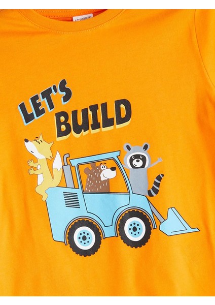 Lcw Kids Uzun Kollu Baskılı Erkek Çocuk Pijama Takım (W5) modelleri