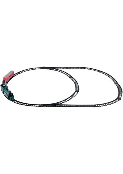 20 Parça Pilli Sesli Işıklı Yön Değiştirebilen Oyuncak Klasik Tren Lokomotif Seti fiyatları