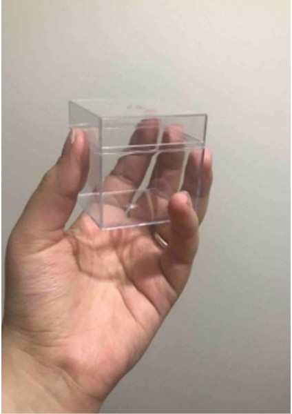 Şeffaf Mika Kutu, 15 Adet, Dekoratif ve Düzenleyici Ürünler Için Ideal