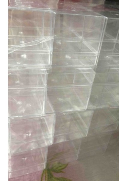 Şeffaf Mika Kutu, 15 Adet, Dekoratif ve Düzenleyici Ürünler Için Ideal modelleri