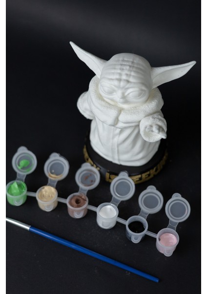 Kendin Boya Set - Baby Yoda - Grogu - Star Wars - Figür / Büst fiyatları