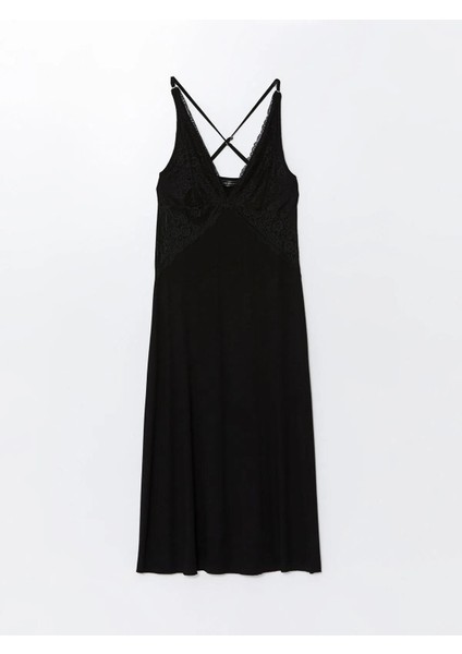 Lcw Dream V Yaka Dantel Detaylı Askılı Kadın Fantezi Gecelik (W5) indirimleri