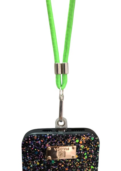 Tüm Kılıflara Uyumlu Çapraz Kullanıma Uygun Yükseklik Ayarlı Düz Renk Boyun Ipi Telefon Askısı 65CM modelleri