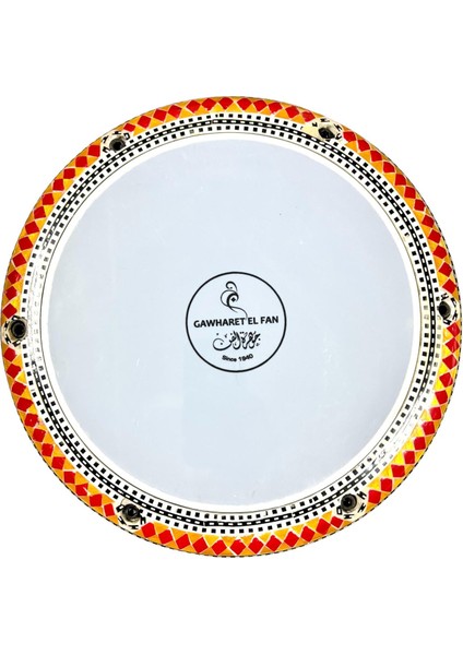 Gawharet El-Fan Sedef Işlemeli Döküm Darbuka JZ13 fiyatları