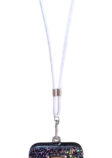 Tüm Kılıflara Uyumlu Çapraz Kullanıma Uygun Yükseklik Ayarlı Düz Renk Boyun Ipi Telefon Askısı 65CM modelleri