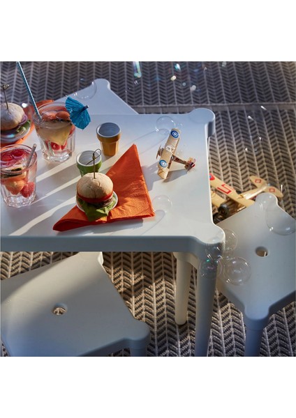 Utter Çocuk Masası 50 x 74 x 43 cm Plastik Oyun ve Aktivite Için Uygun indirimleri