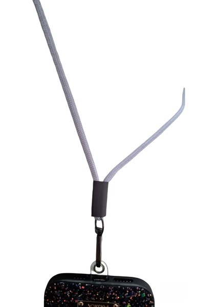 Tüm Kılıflara Uyumlu Çapraz Kullanıma Uygun Yükseklik Ayarlı Düz Renk Boyun Ipi Telefon Askısı 65CM modelleri