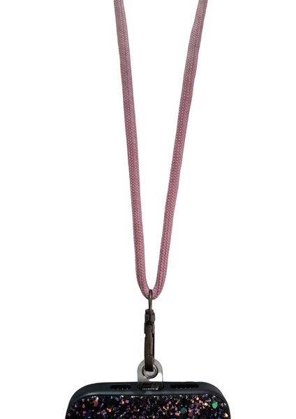 Tüm Kılıflara Uyumlu Çapraz Kullanıma Uygun Yükseklik Ayarlı Düz Renk Boyun Ipi Telefon Askısı 65CM indirimleri