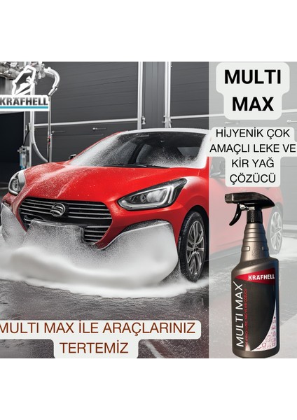 Multi Max Araç Temizleyici ( Motor, Jant,araç Içi, Koltuk,tavan) fırsatları